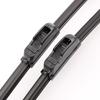 2Pcs Windshield Wiper Blades All Weather Windshield Wiper Hybrid Rubber Quiet Front Rear Rear Wipers Replacement Kit