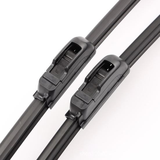 2Pcs Windshield Wiper Blades All Weather Windshield Wiper Hybrid Rubber Quiet Front Rear Rear Wipers Replacement Kit