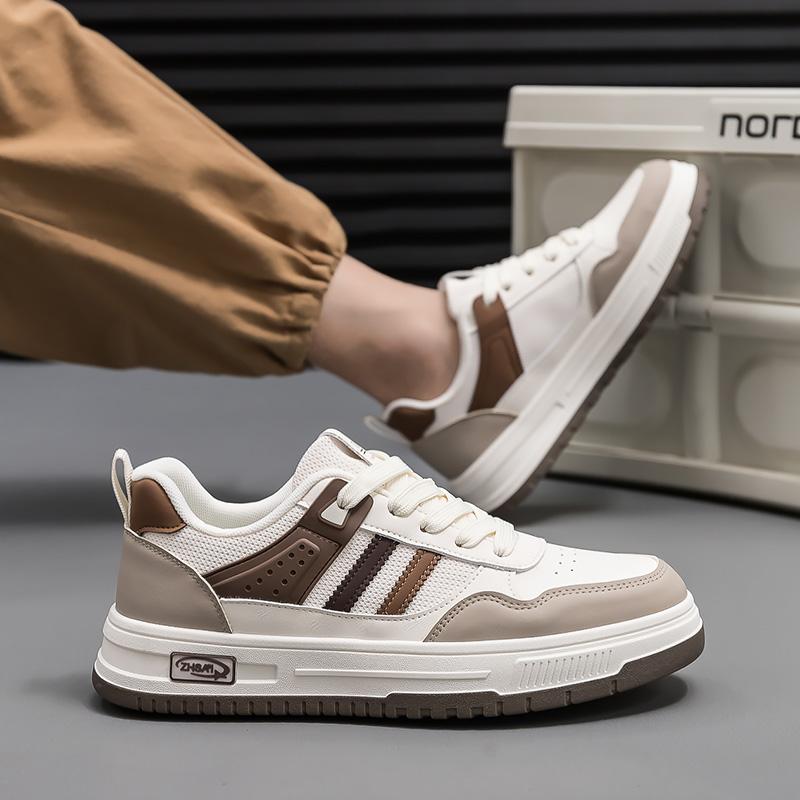 Neue Herren Board Shoes Sneaker Skate Schuhe Anti Rutsch Abriebfest Vielseitig Outdoor Freizeitschuhe Vielseitig für den täglichen Gebrauch