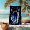 Beach Towel with The Lord of the Rings Pattern - Soft,absorbent,machine Washable Lightweight&Modern,swimming,Travel Essentials