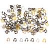 100pcs/lot 4.5x4mm Wire Protectors Wire Guard Guardian Protectors Loops U Shape Clasps Connectors DIY Jewelry Making Accessories