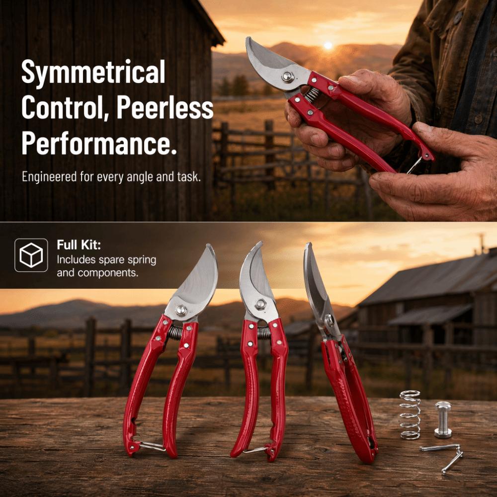 Stainless Steel Handle Hoof Trimmers Anti-Slip Pattern Hoof Scissors Hoof Shears Pigs