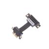 Pcie 3.0 X1 Riser Cable 90° Right Angle Extension Cable High-Speed Pci Express 1X Riser Card Ribbon Extender