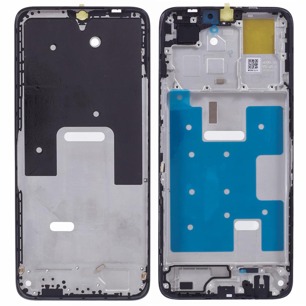 For Honor X6a 4G Front Housing Frame Replacement Part (Without Logo)
