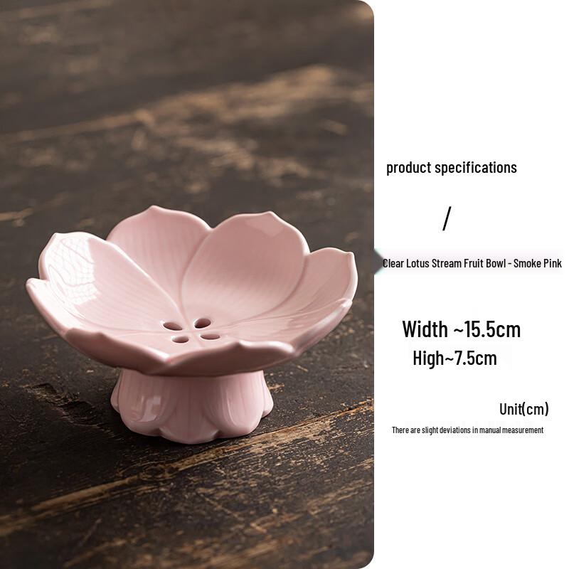 Elegant Nordic Ceramic High-Foot Serving Plate