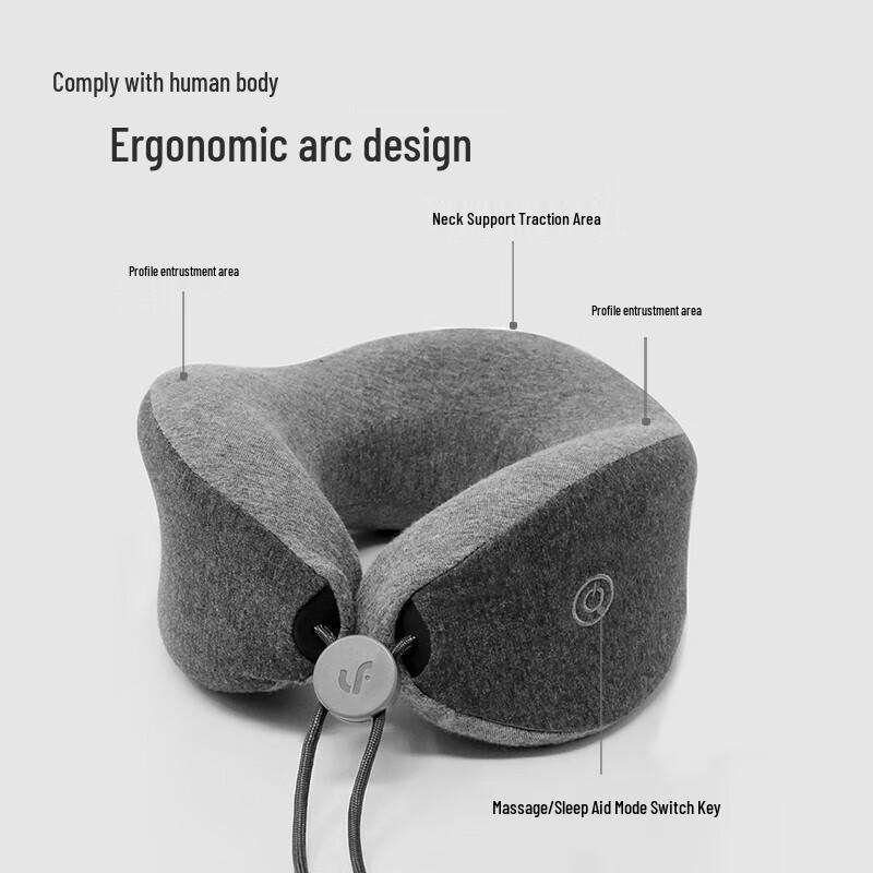 Levan Massage Sleep Aid Neck Pillow CN Plug (adapter Included)