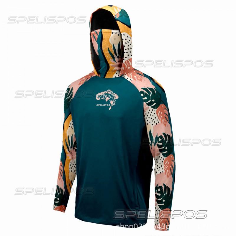Fishing Cloth Men's New Style Sunscreen Breathable Long-sleeved T-shirt Clothes Anti-ultraviolet Rays