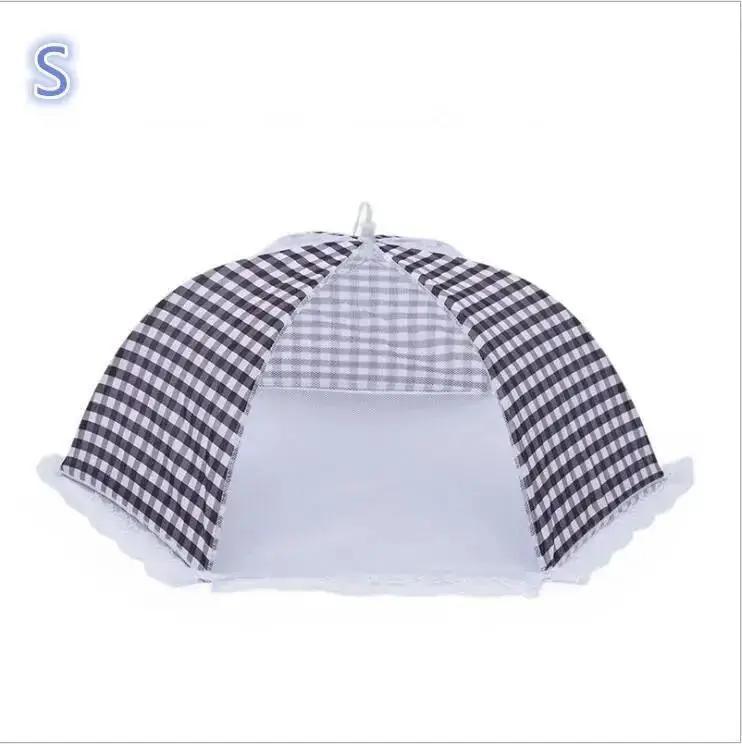 Foldable Table Food Cover Umbrella Style Anti Fly Mosquito Kitchen Cooking Tools Meal Cover Table Mesh Food Covers
