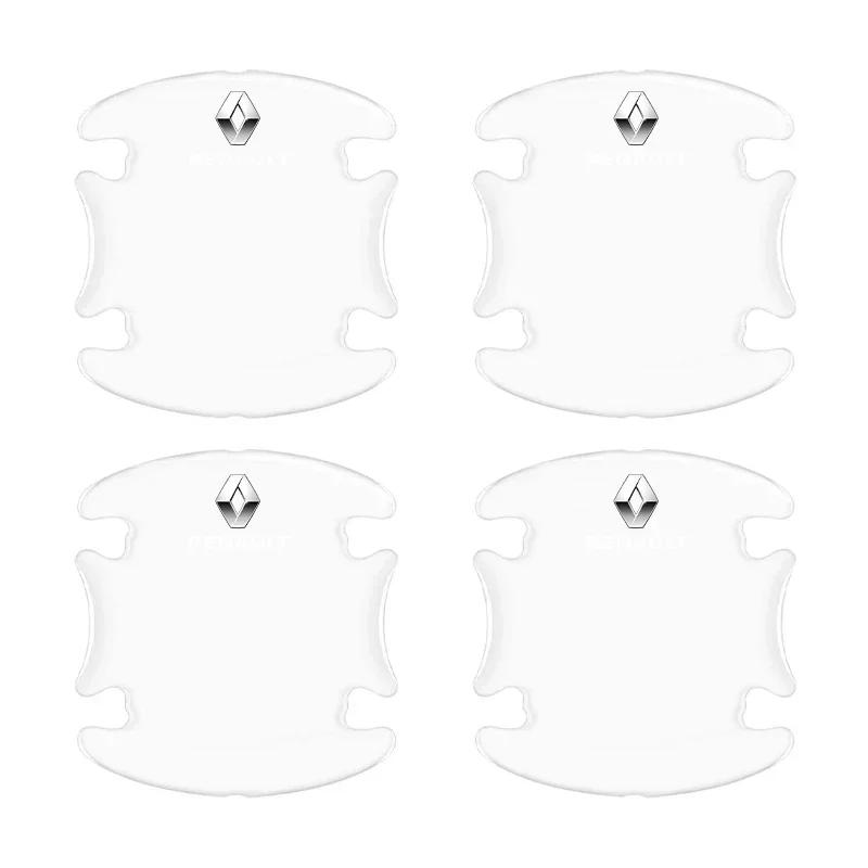 2026 Hot For Renault Hub Caps Car Door Handle Anti-collision Strip Protection Strip Accessories For Renault Clio Laguna 2 Megane