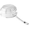 Cuisinart MCP116-20N MultiClad Pro Stainless Steel Skillet, 20cm, with Universal Steamer Cover
