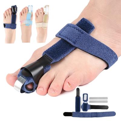 Adjustable Toe Fixation Strap Fixation Splint Detachable Aluminum Plate Support Toe Protector Toe Corrector Bunion Straightener