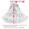 Adult Puff Skirt - Super Puffy Cosplay Crinoline Mesh, Soft Girl Lolita Princess Dress