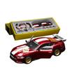 Scară 1/42 2018 Ford Mustang GT Super Racing Asamblare Mașină de jucărie din aliaj din metal turnat sub presiune Jucării cadou de colecție cu cutie