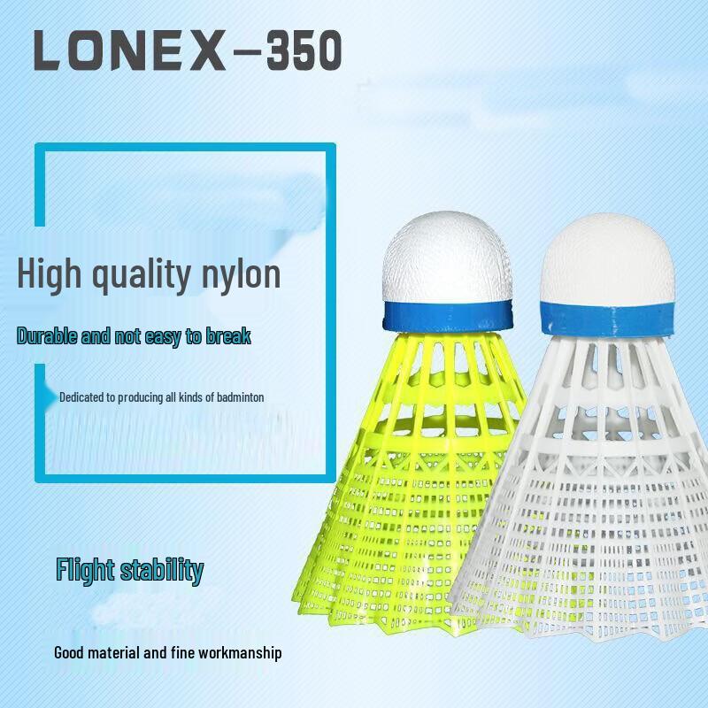 WEZHO Nylon Badminton Shuttlecock
