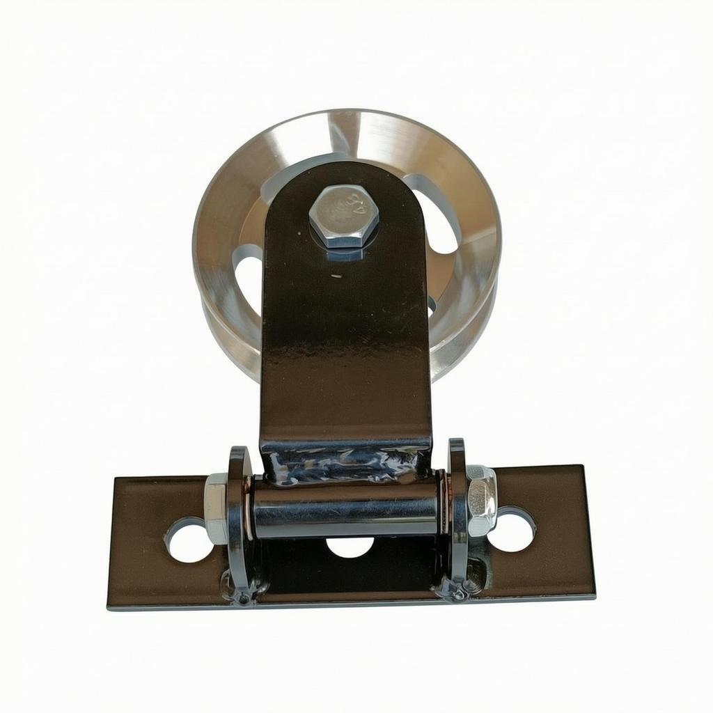 Swiveling Pulley Bracket Robust Gym Hardware Compact