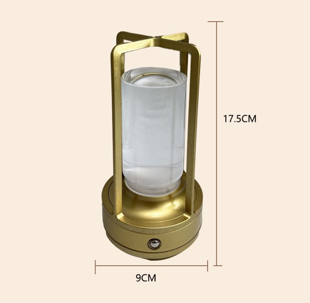 LED creative table lamp rechargeable touch night light bedroom bedside table lamp restaurant decorative lamp bar restaurant