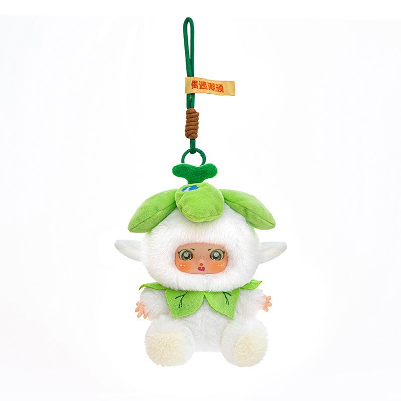 Super Cute Flower Spirit Baby Plush Pendant Trendy Toy Table with Girls Backpack Couple Hanging Decoration Party Gift