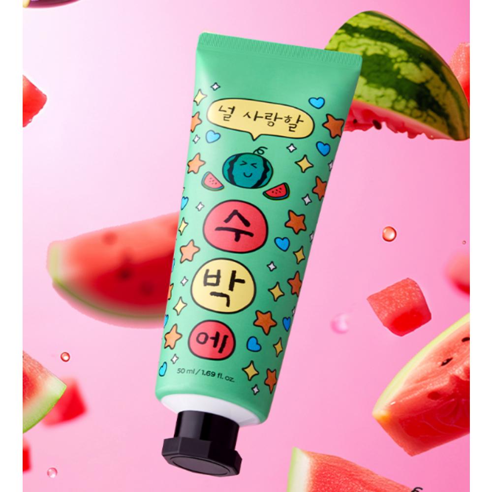 THE FACE SHOP Фрукты Говорят Арбузный Крем для Рук (50мл)