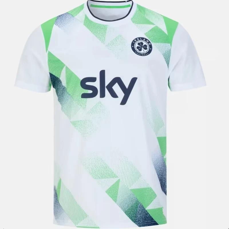 2026 New Irish Football Team Jersey Kids_Adults Training and Daily Wear Family Matching Y2k Breathable Quick-drying Jersey 4XL