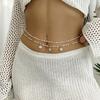 Bohemian Starfish Conch Rice Beads Waist Chain For Women Summer Beach Sexy Bikini Belly Chain Body Jewelry Vacation Accessories