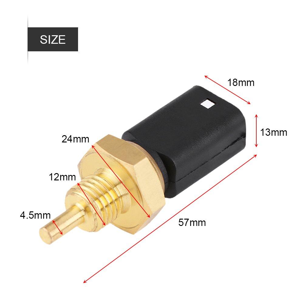 Aramox Temperature Sensor, Temperature Sensor for Renault Renault Clio Scenic Kangoo Glasses 7700101968