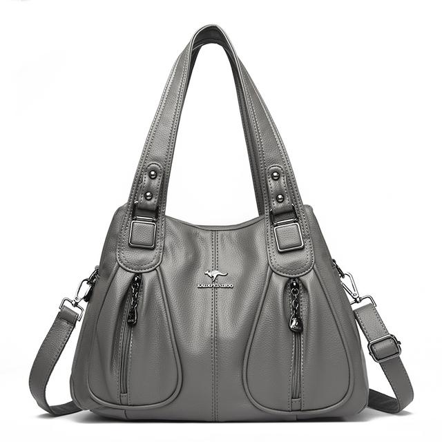 תיקי יוקרה נשים תיקי מעצב קיבולת גדולה תיקי Crossbody לנשים תיק כתף חדש תיק תיק יד דמוי עור