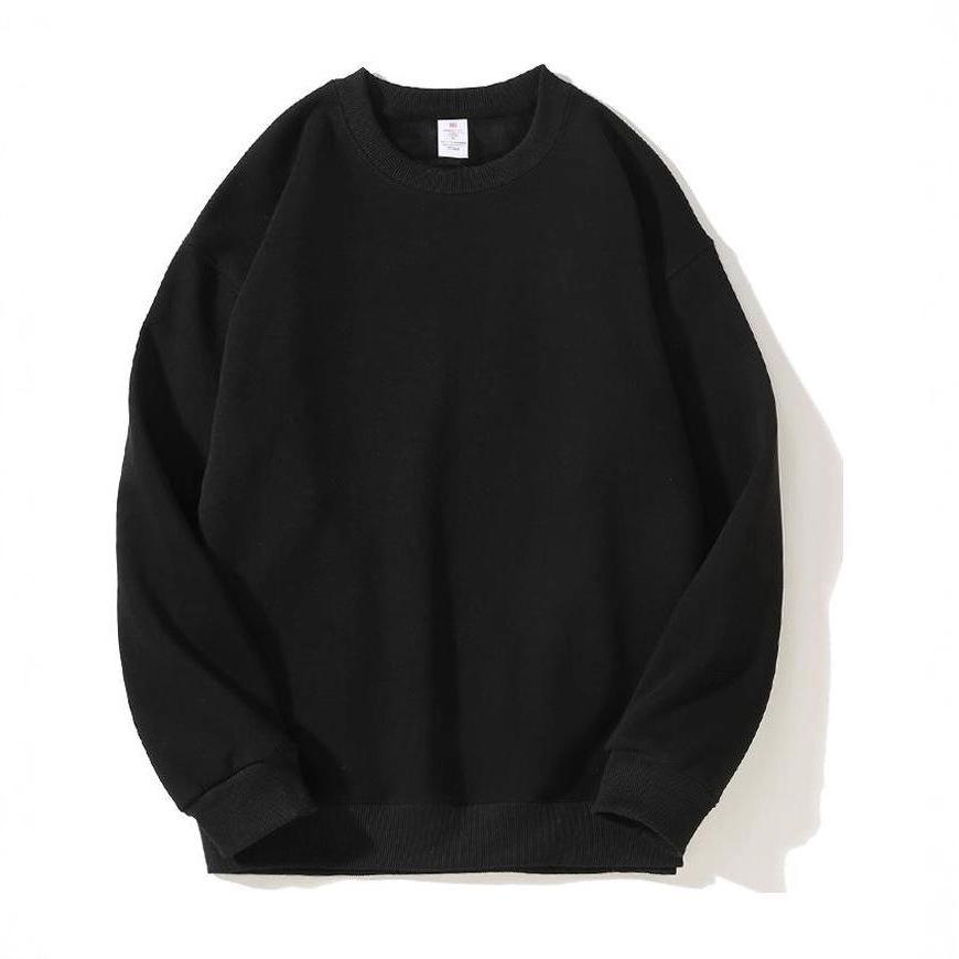 Autumn Cotton Fleece Crew Neck Sweatshirt for Kids - Trendy College Style with Printed Logo, Loose and Casual Fit
