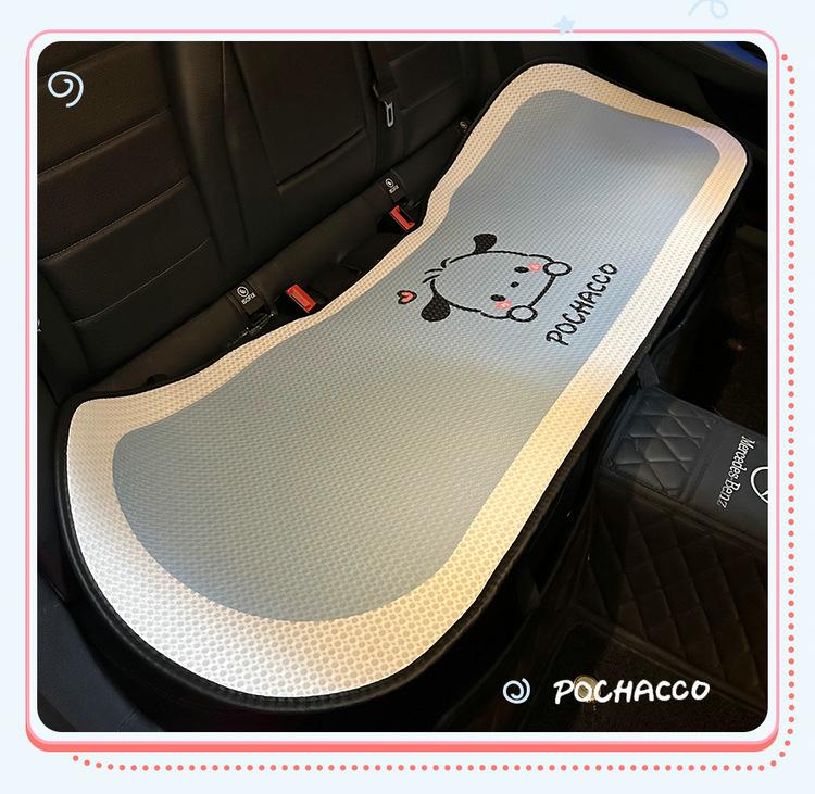 Perna Scaun Auto pentru Câini Pacha: Design Universal Desene Animate, Husă Semi-Wrap pentru Dame pentru Toate Sezoanele