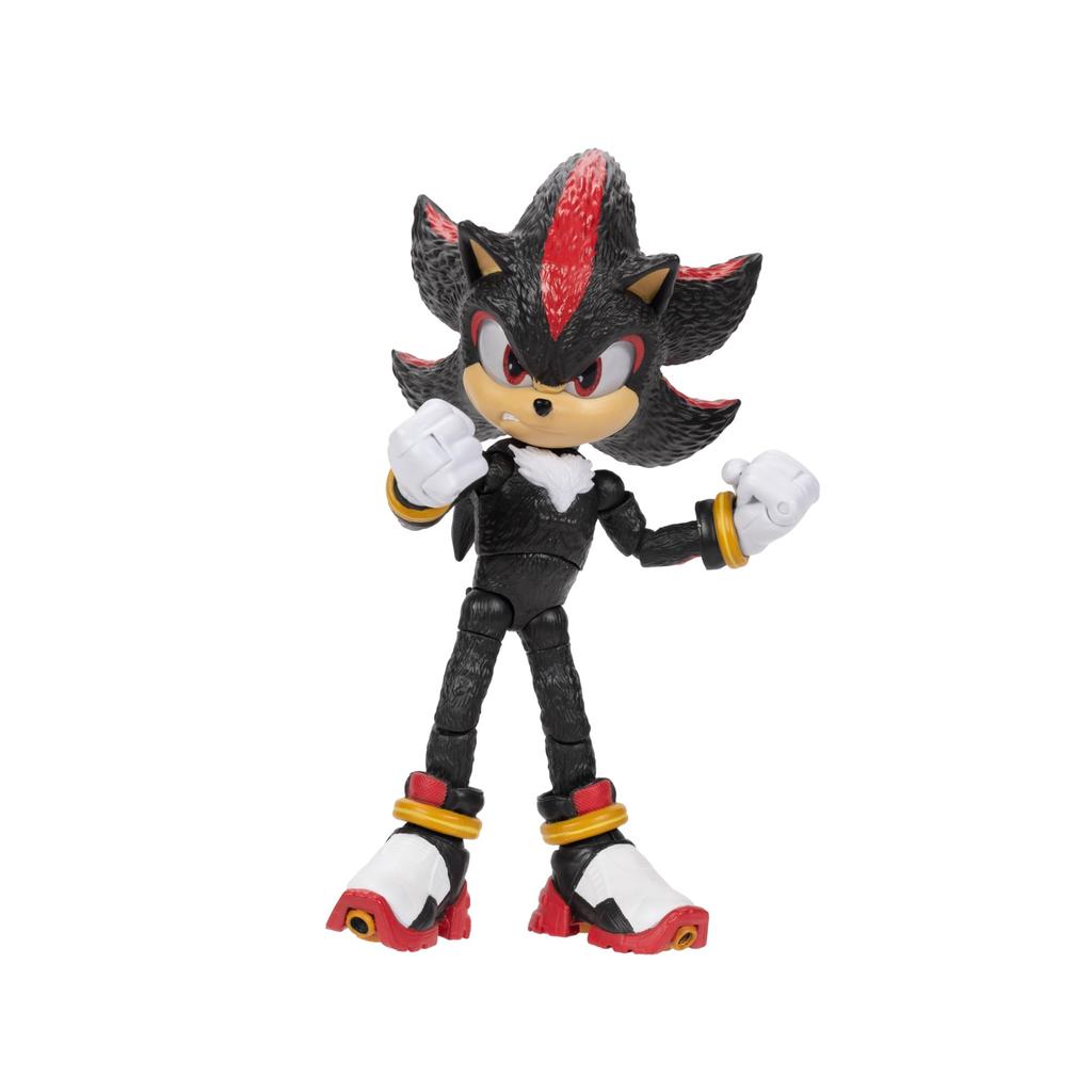 Sonic the Hedgehog Sonic 3 Movie Action Figures 2nd Series 5-Inch Shadow [Parallel Import]