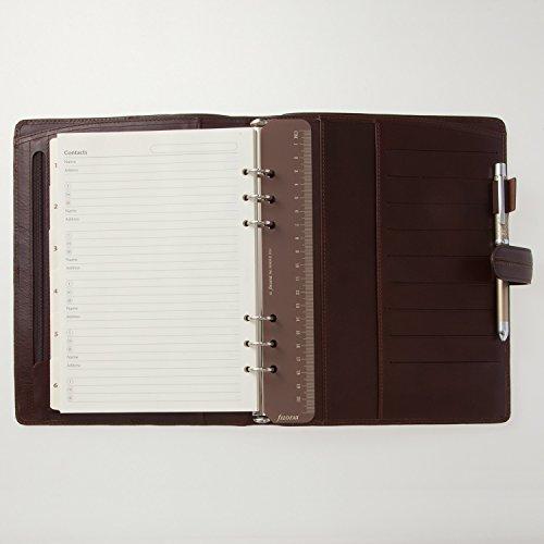 Filofax Classic Stitch System Organizer, A5, Brown, 028509