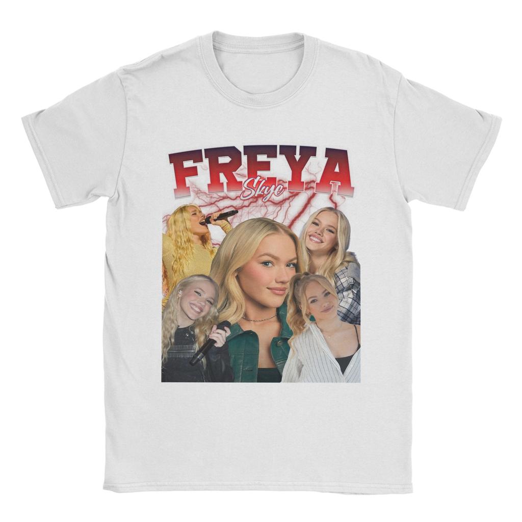 Freya Skye T Shirts for Unisex Cotton Leisure TShirts O Neck Tees Short Sleeve Tops Printing
