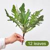 1Pc Silk Flowers Outdoor Lawn Decoration Wedding PVC Garden Fake Plants Artificial Fern Leaf Greenery