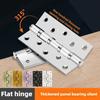 Stainless Steel Mute Door Hinge with 4 Inch Bearings 3mm Thick Heavy Duty Load Bearing for Room Doors Gemel Furniture Hardware