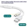 B03C Super Long USB to Micro USB Charging Cable for Thermometer / Camera Long Durable Wire 393.7in/590.55inch