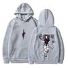 Jujutsu Kaisen Anime Hoodies Fushiguro Toji Print Hoodie Unisex Pullover Men Vintage Graphic Hoody Oversize Clothing