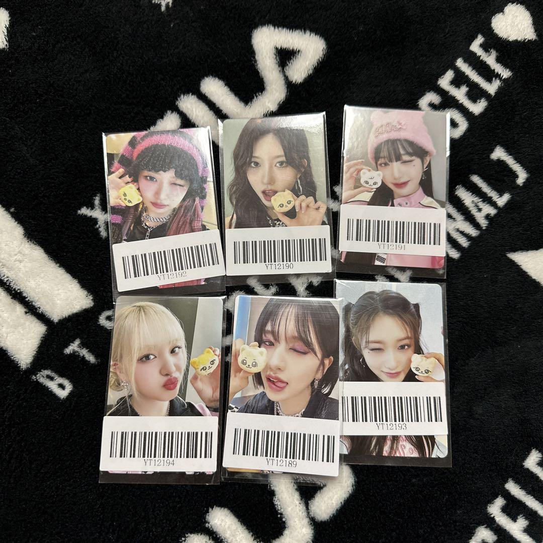 

[USED] ive IVE MINE kmstation 3.0 bonus trading card set of 6