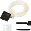 Solar LED Colorful Tube String Lights - Waterproof Courtyard & Garden Decoration