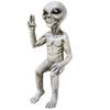 Resin Cat Dog Alien Statue With Artistic Design For Home Decor And Gift Giving