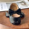 Newborn Baby Shoes Infant Girls Shoes PU Anti-slip Bowknot Classic Princess Dress Shoes Toddler First Walker Crib Shoe