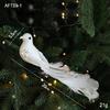 Foam Feather Bird Peacock Bird Decoration Christmas Tree Decoration Feather Pendant Christmas Decorations