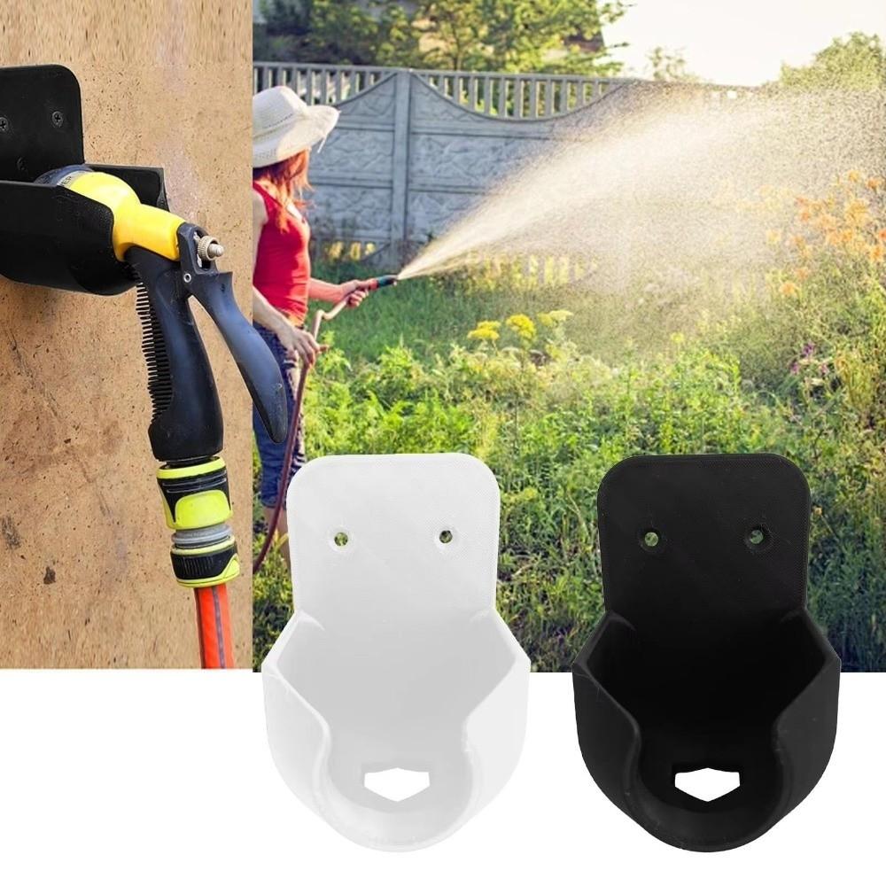 Wall Mounted Garden Hose Spray Holder Nozzle Storage Hose Storage Rack  Garden Watering