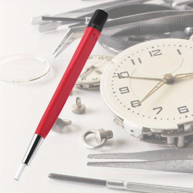 Pen perie pentru îndepărtarea ruginei ceas Fibră de sticlă Alama Oțel Instrument de lustruire pentru zgârieturi Curățare Instrument de reparare a pieselor de ceas Pix de lustruit