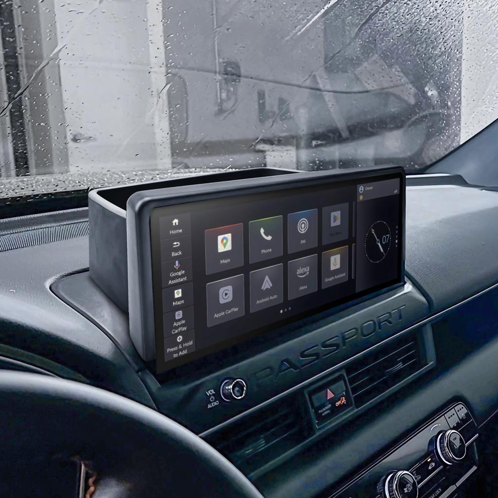 Center Console Dashboard Tray Storage Box for 2026 Honda Passport Behind Screen 12.3 Inch Dash Board Car Organizer Accessories