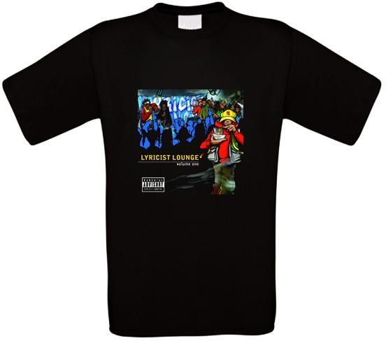 Lyricist Lounge Volume One Mos Def Ras Kass Rap Hip Hop T-Shirt All Sizes S