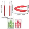9pcs/set Efficient Lobster Cracker Plastic Crab Claws Sheller Crab Peel Tool Lobster Clamp  Seafood