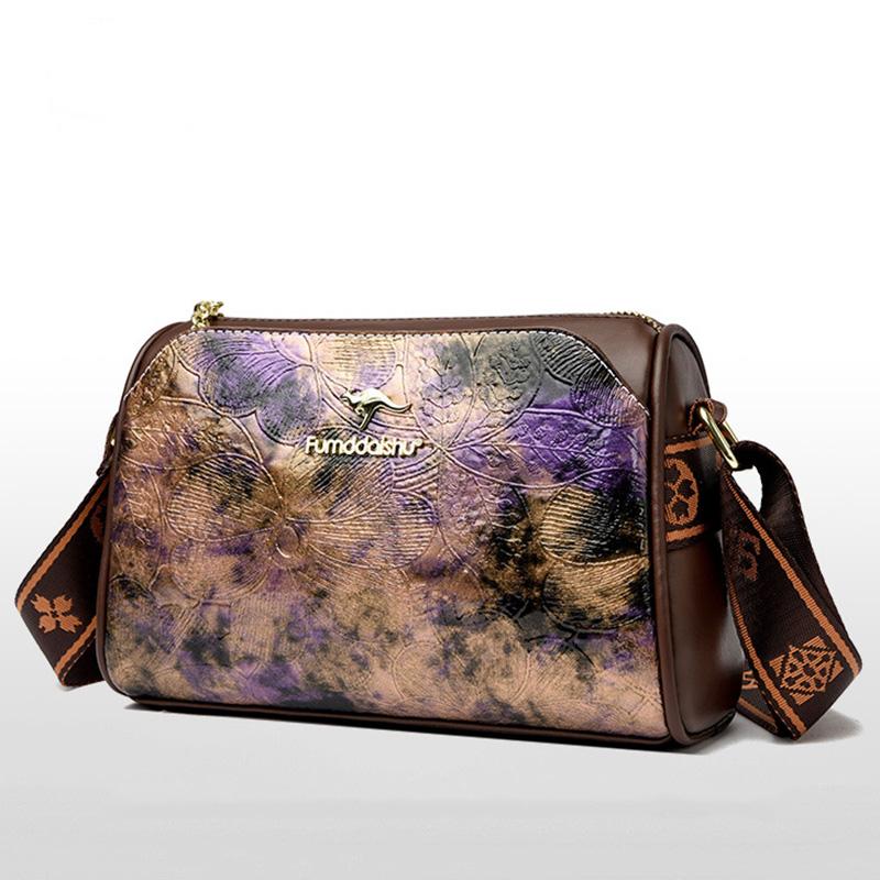 Women High Quality Soft PU Leather Shoulder Bags Luxury Designer Purses Crossbody Bag Ladies Vintage Messenger Commuting Bag