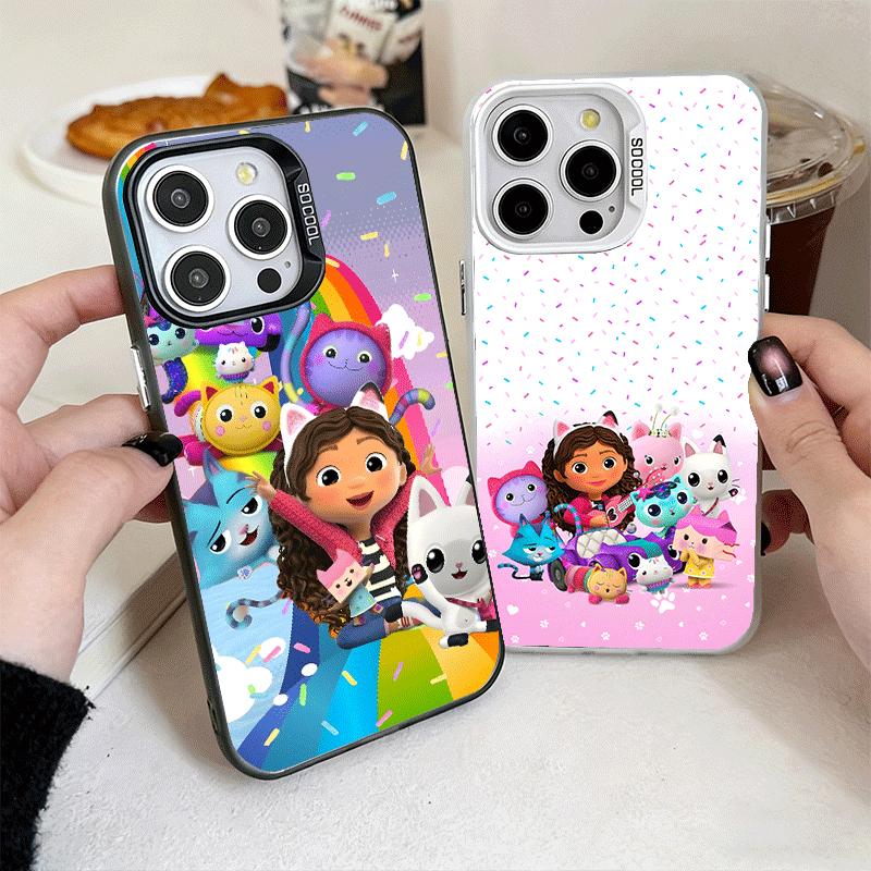 G-Gabbys Dollhouse Cartoon Shockproof Phone Case for iPhone 17 Air 16 16E 15 Pro Max 14 Plus 13 Mini 12 Back Cover Anti Fall Fun