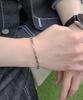 Acha Surgical Steel Cube Chain Bracelet _ Silver