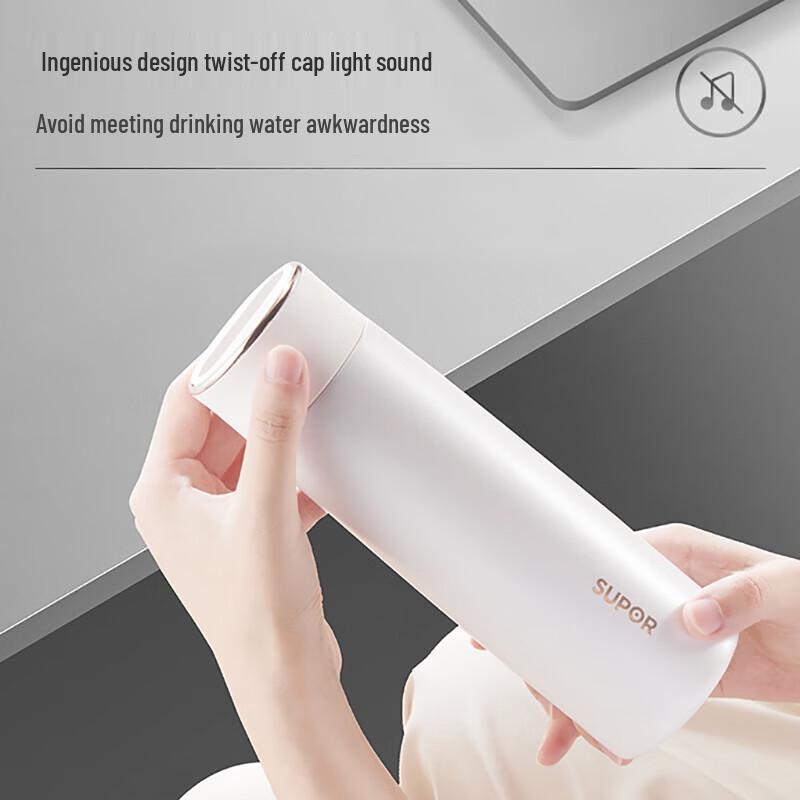 

SUPOR 316L Stainless Steel Smart Temperature Display Insulated Cup