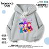 New Cool Kpop Demon Hunters Huntrix Printing For Boys and Girls Soft Long Sleeve Fitted Hoodies Cute Kids Jacket